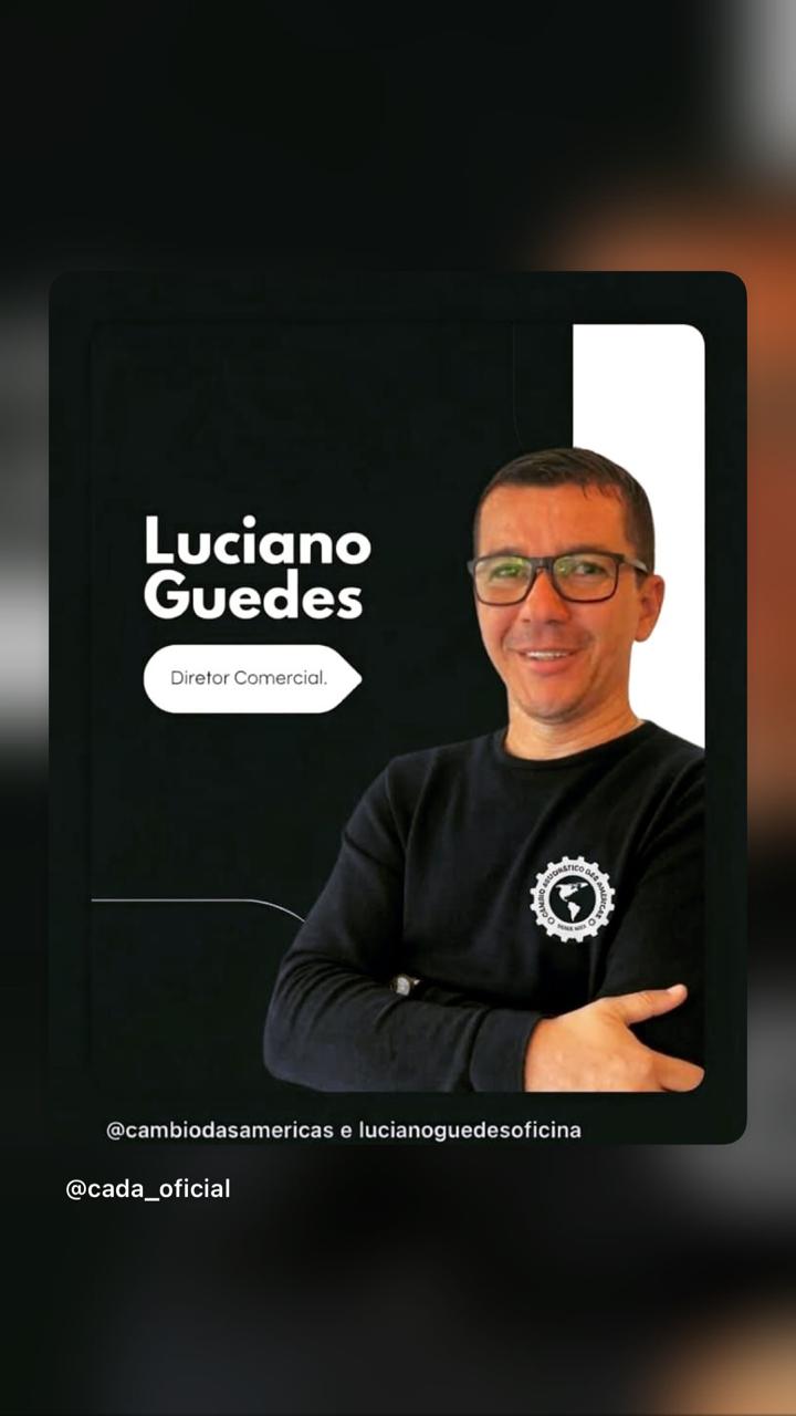 Luciano Guedes com a marca Câmbio Automático das Américas